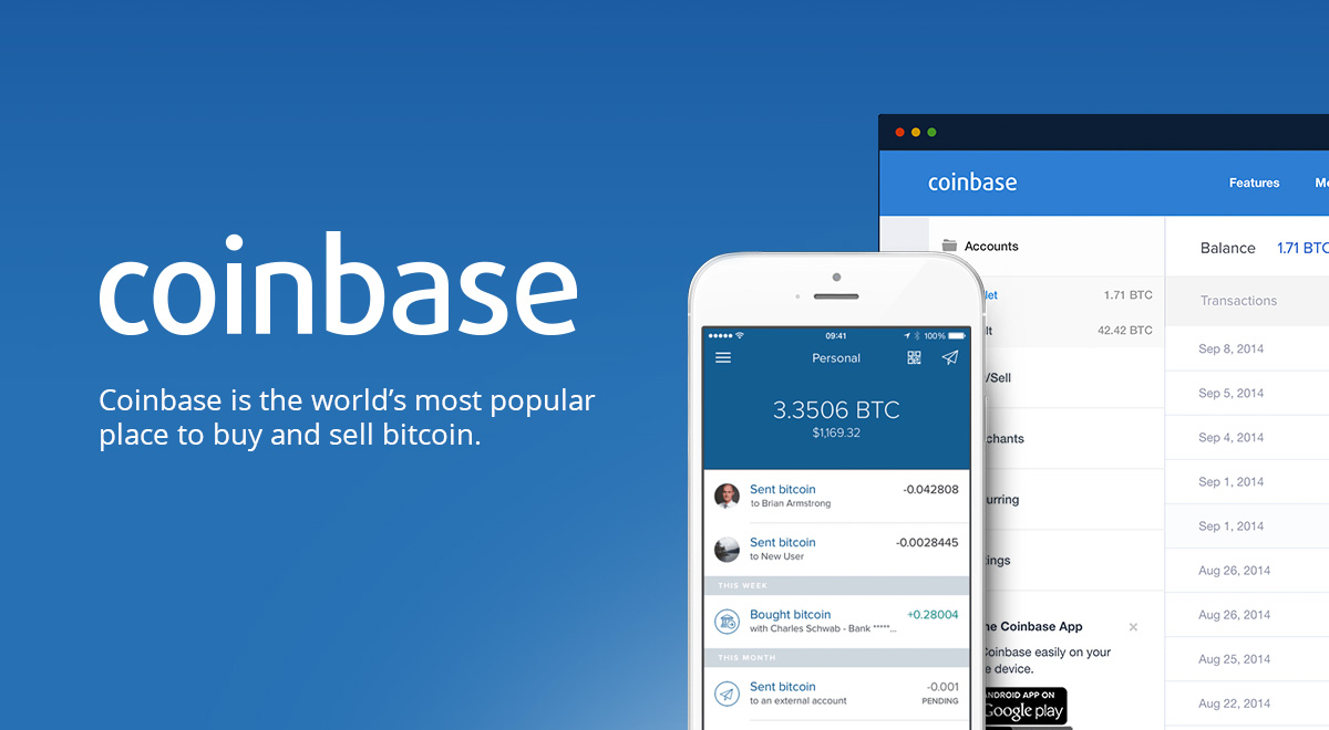 Bitcoin（ビットコイン）Coinbase 